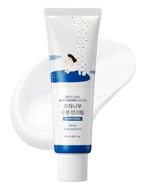 Round Lab Birch Moisturizing Sunscreen UVLock SPF 45 Broad Spectrum- no cast